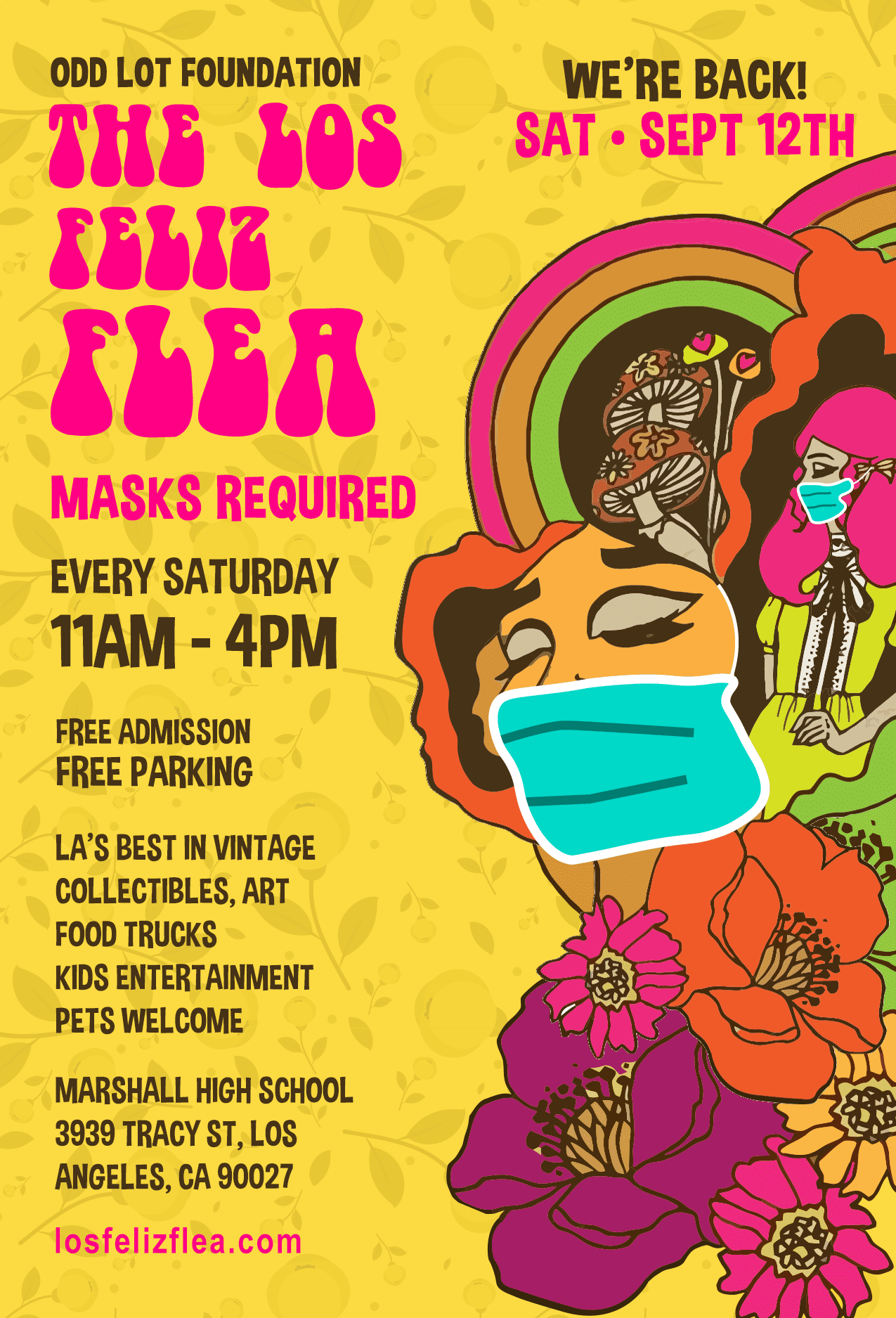 Iconic Marshall HS gets ‘Los Feliz Flea’ Every Saturday 11-4