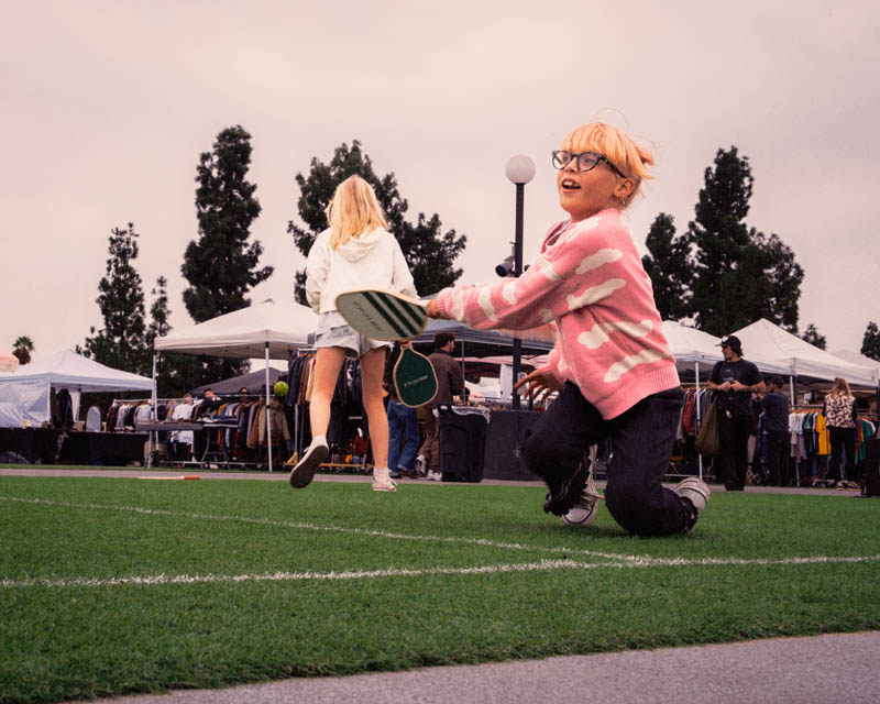 ROOFTOP PICKLEBALL AT VINTAGE LAND GRAND OPENING, LA