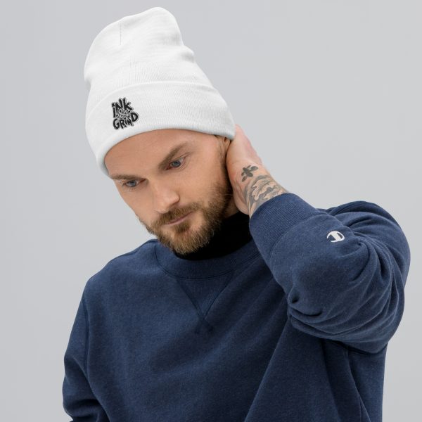 Ink and Grind Embroidered Beanie - Image 6