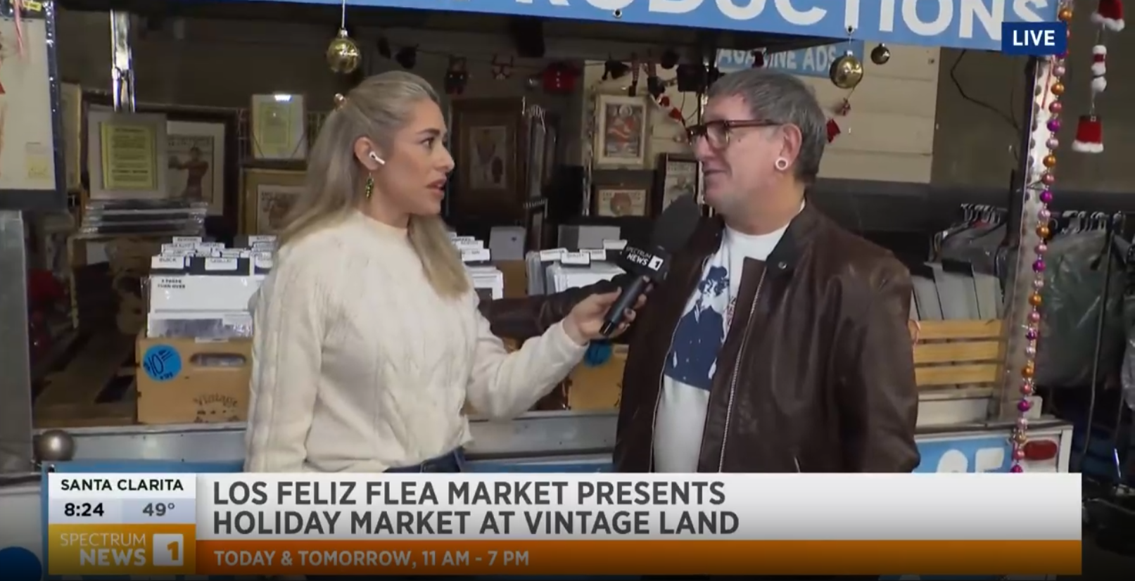 Los Feliz Flea Market Presents Holiday Market at Vintage Land