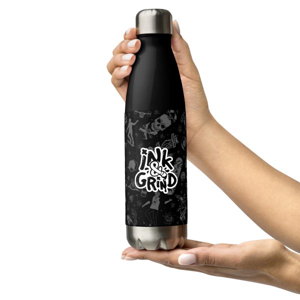 Ink and Grind Stainless steel water bottle