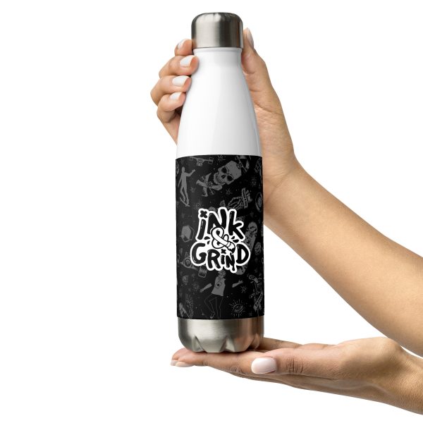 Ink and Grind Stainless steel water bottle - Image 6