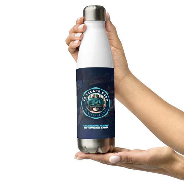 VR Escape Room Stainless steel water bottle - Image 2