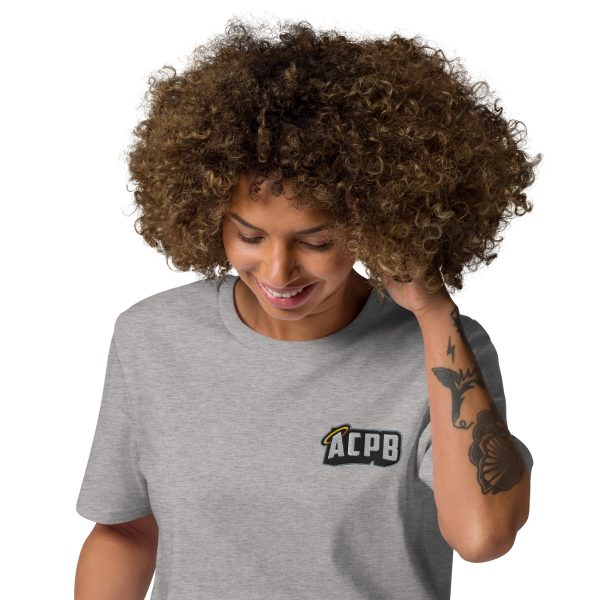 ACPB Embroidered Unisex organic cotton t-shirt - Image 4