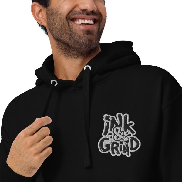 Ink and Grind Unisex Hoodie - Image 3