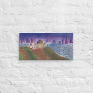 Alternative view of Night Sky Canvas