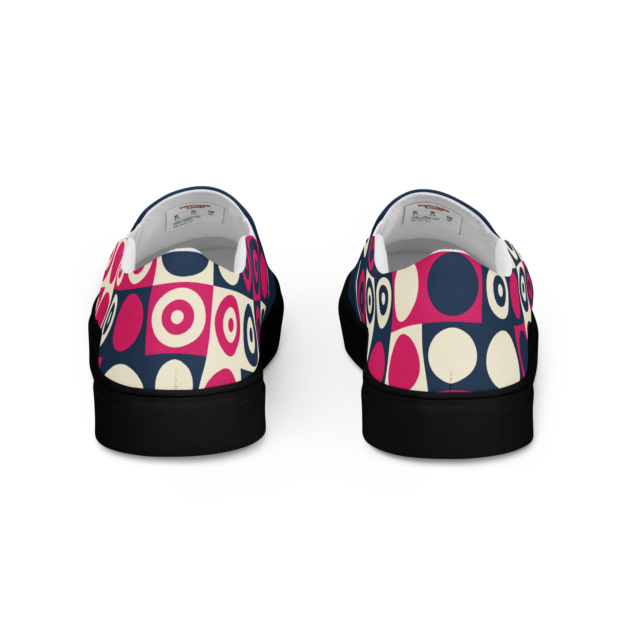 Saturday Flea at Vintage Land Men’s slip-on canvas shoes - Image 12